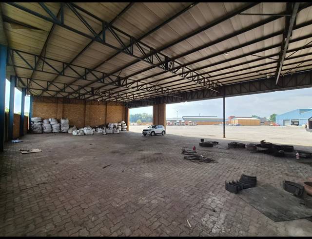 5,000M² INDUSTRIAL YARD TO LET IN WADEVILLE